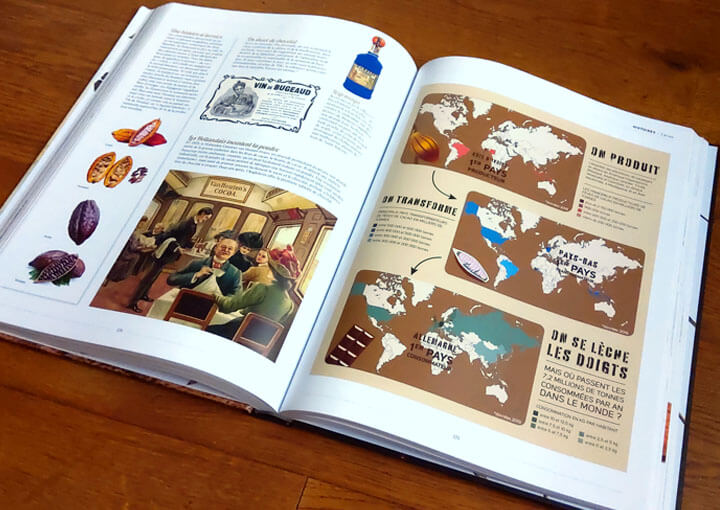 carte du cacao, carte des producteurs mondiaux de cacao, Graines, Atelier Cartographik