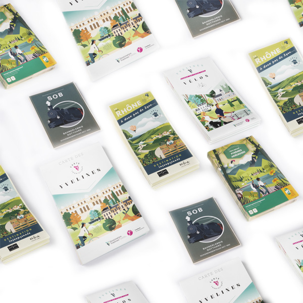 carte touristiques, illustration, communication, carte illustrée, tourisme | L'Atelier Cartographik